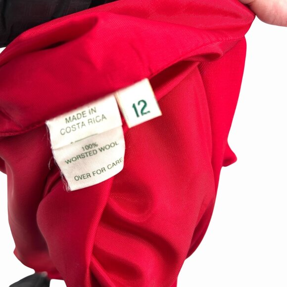 VTG H&W HAWKSLEY & WIGHT DOUBLE-BREASTED WORSTED WOOL BLAZER DCRTVE GOLD BUTTONS - Picture 5 of 5